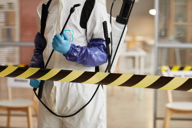 Professional Hoarding Cleanup technician working in West Liberty, IA